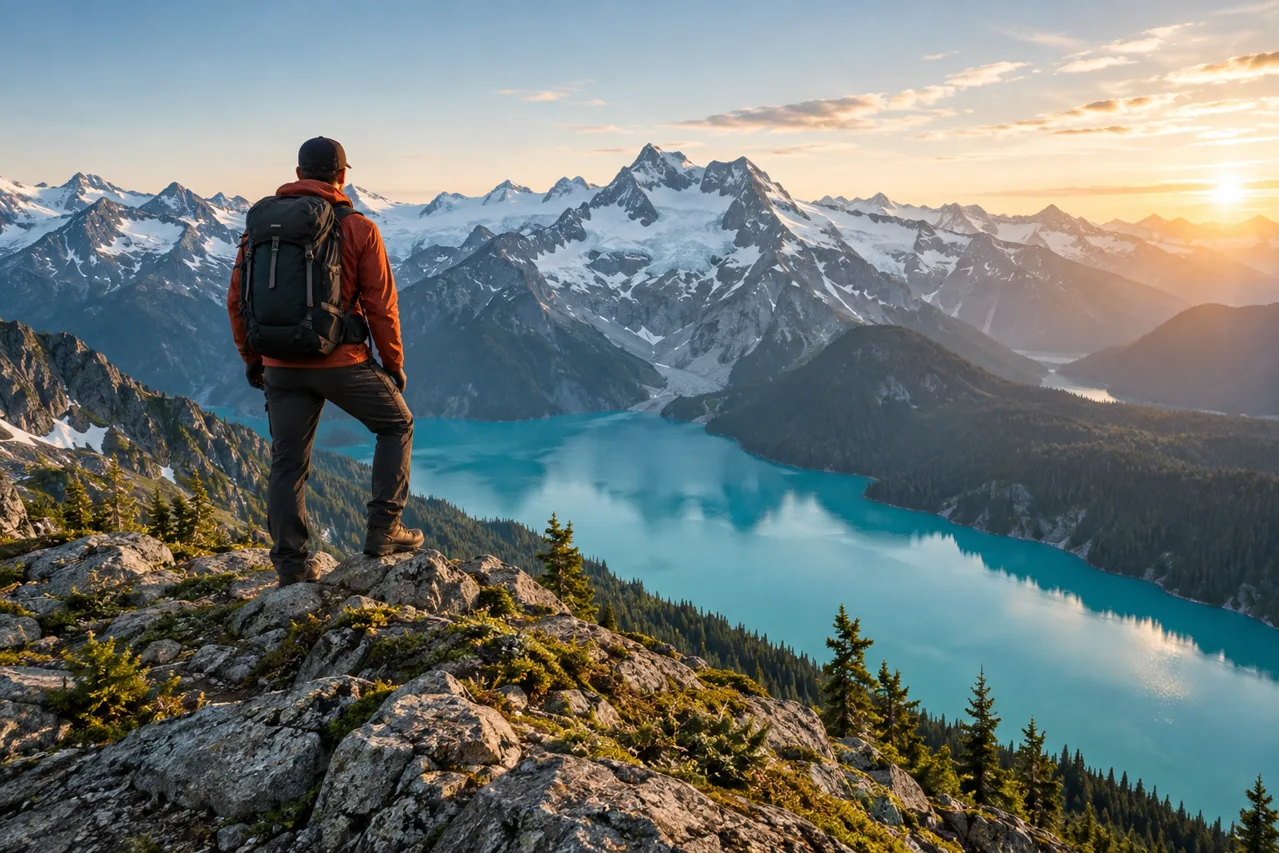 Outdoor guide — illustrative editorial image