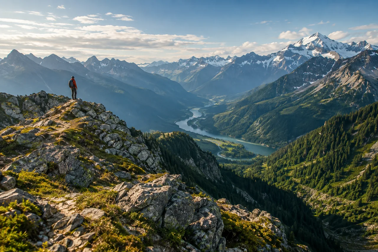 A day above the valley